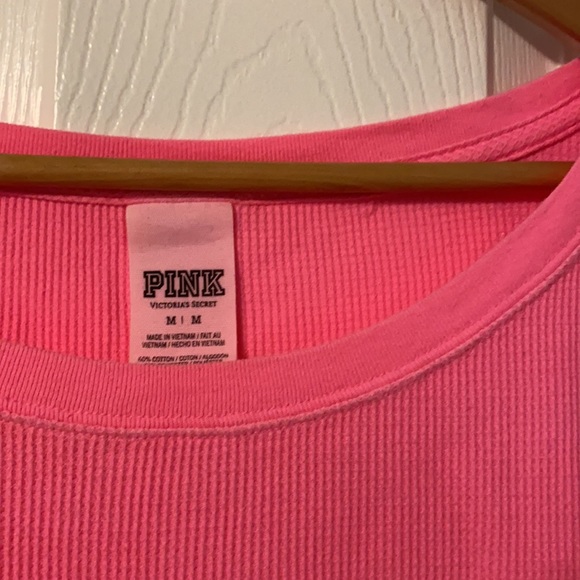 VS Pink Waffle Longsleeve - Picture 2 of 3